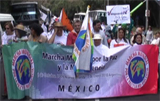 La marcha en México